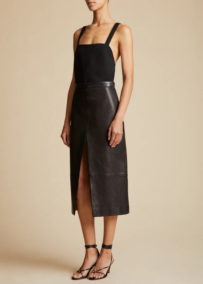 The Axell Top in Black | Khaite