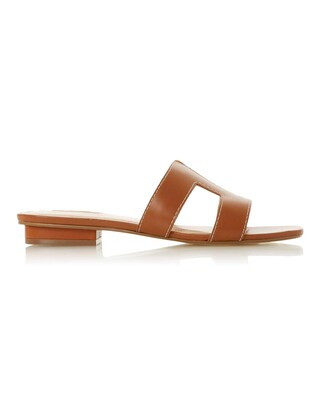 Dune London Loupe Smart Slider Sandals E Fit | Simply Be (UK)