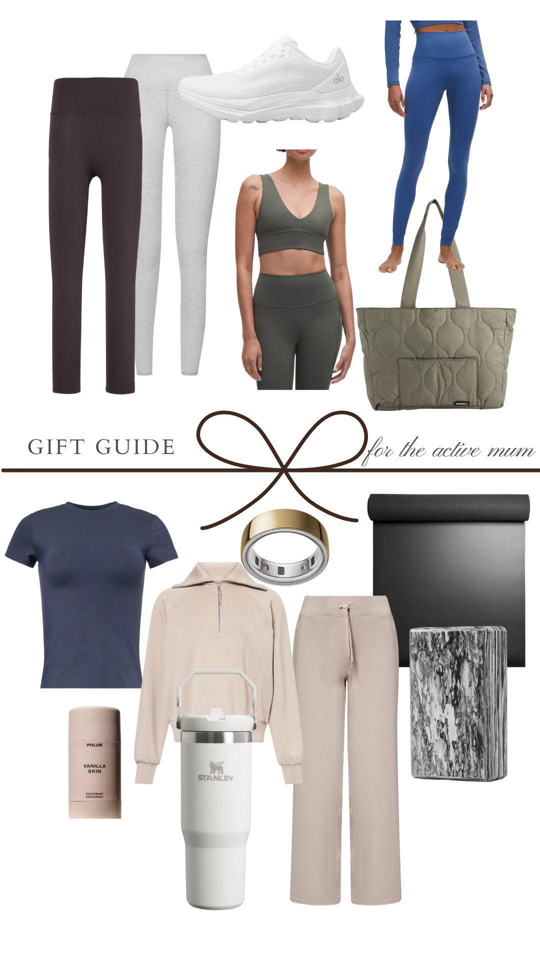 Gift Guide: For the active mums! 

activewear l gift guide 

 