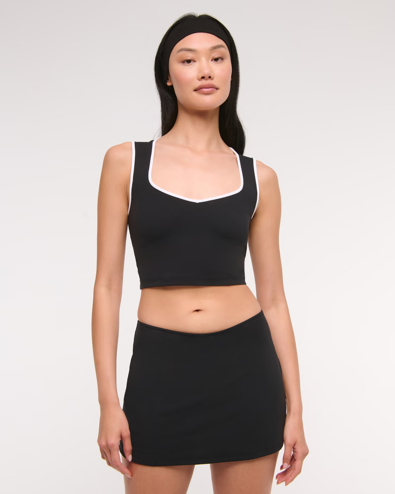 YPB studioFLEX Mid Rise Mini Skirt | Abercrombie & Fitch (US)