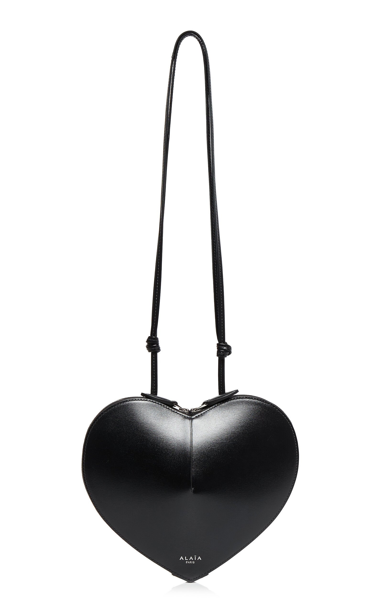 ALAÏA - Le Coeur Leather Crossbody Bag - Black - OS - Moda Operandi | Moda Operandi (Global)