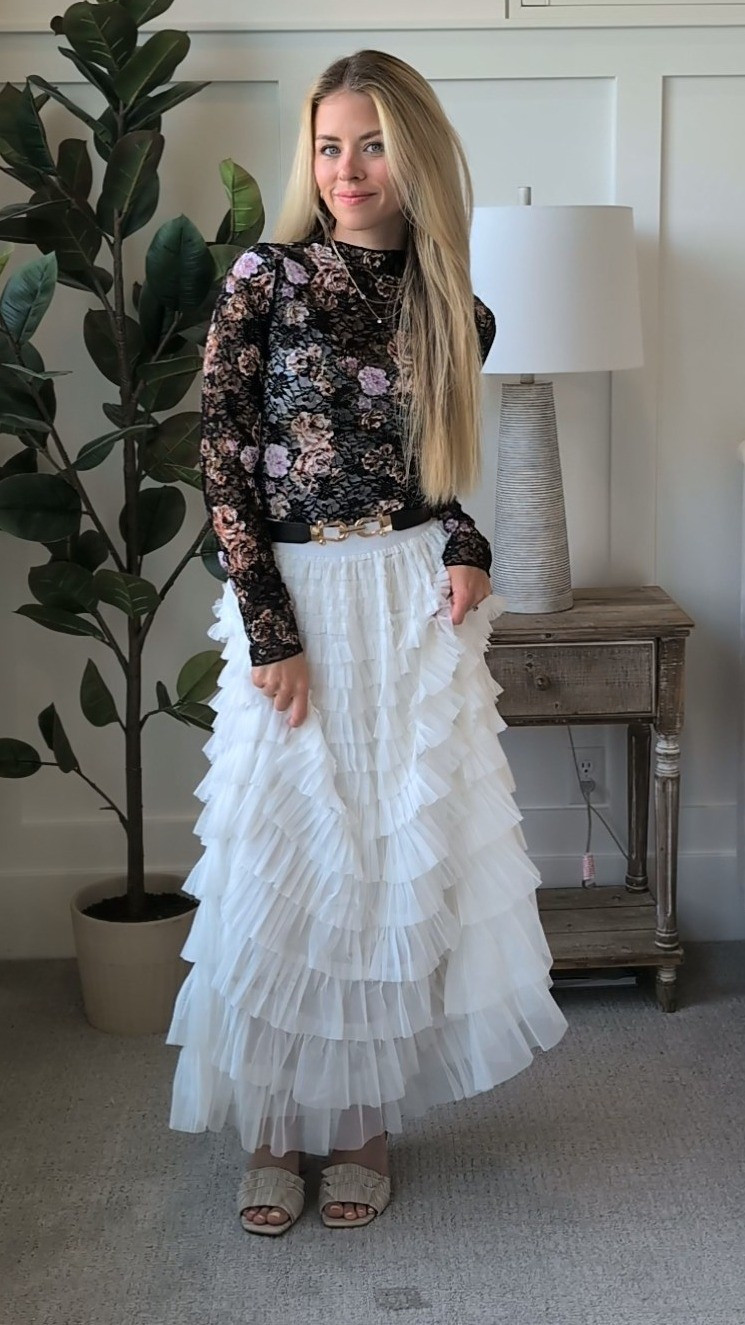 Modest/Garment friendly wedding guest #OOTD

