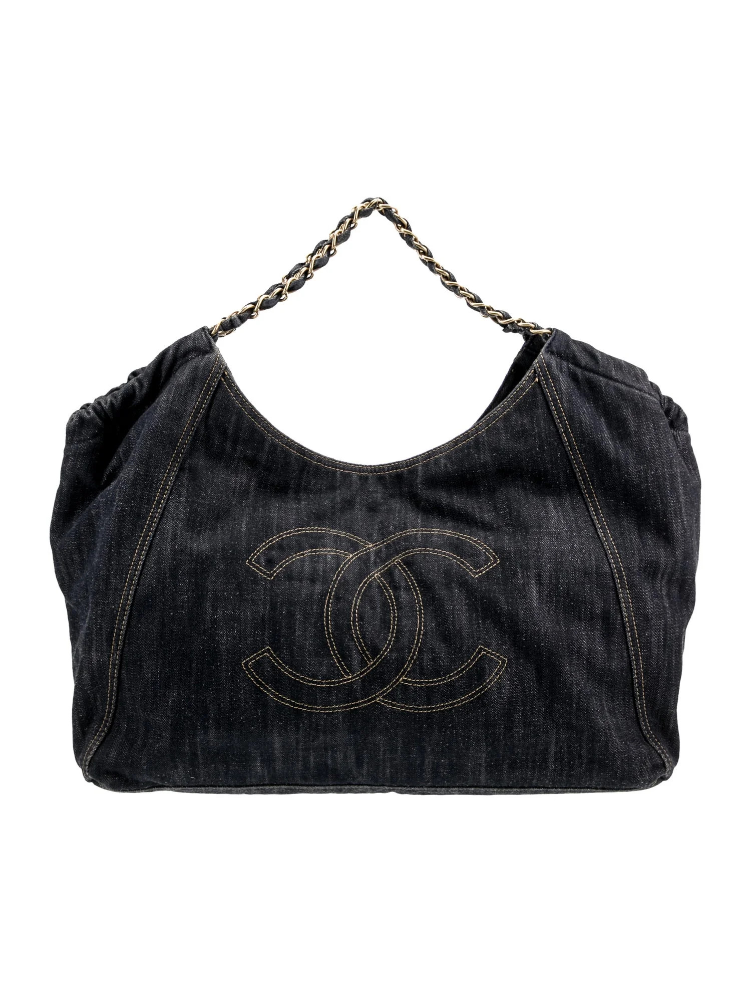 Denim XL Coco Cabas | The RealReal