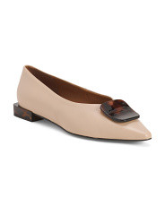 Made In Spain Leather Ornament Ballet Flats | Women's Shoes | Marshalls | Marshalls
