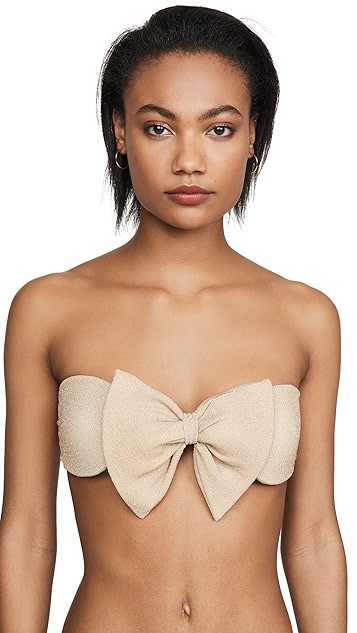 Bow Bikini Top | Shopbop