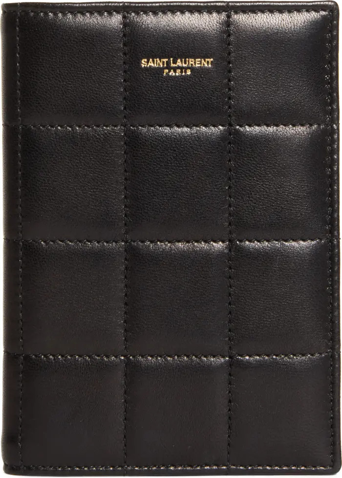 Quilted Leather Passport Case | Nordstrom