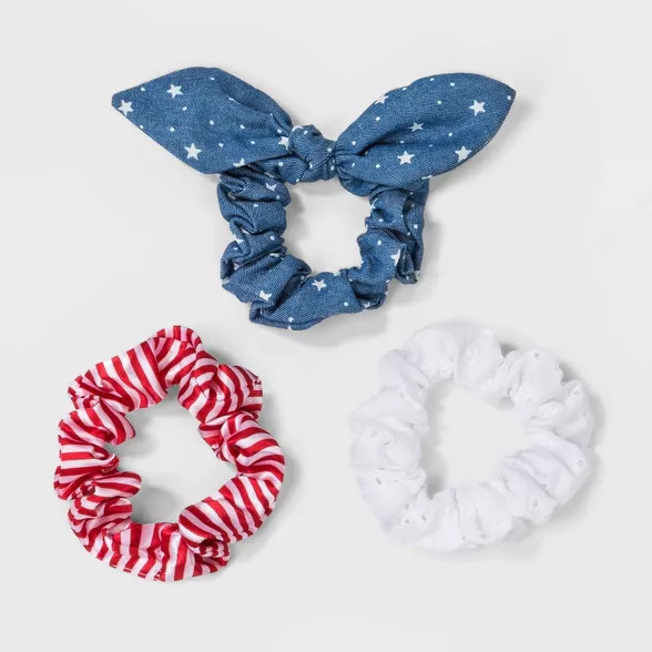 Americana Hair Twister Set 3pc - Red/Blue/White | Target