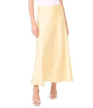 1. STATE Satin High Rise Maxi Skirt - 10 | Dillard's