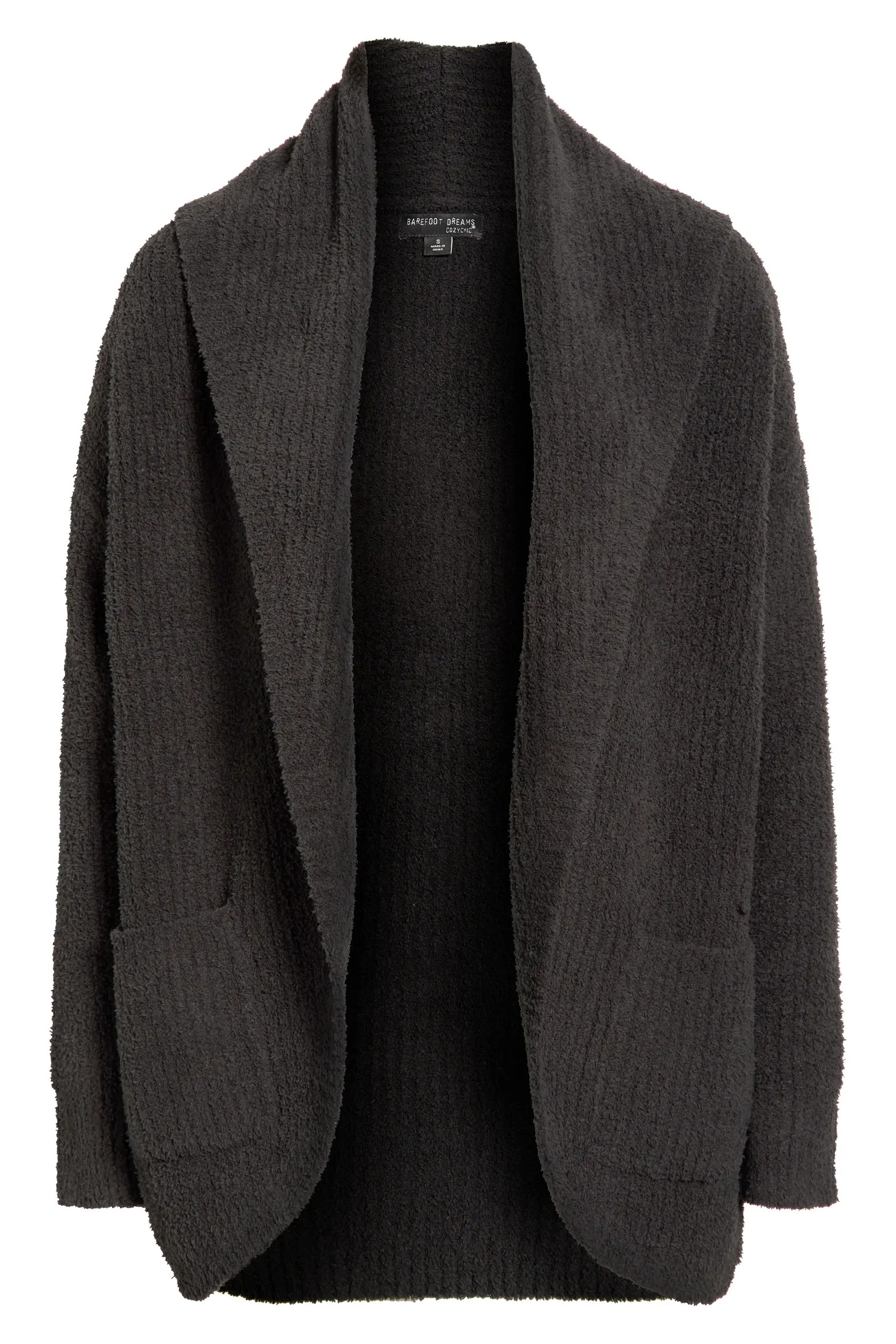 Barefoot Dreams\u00ae CozyChic\u00ae Ribbed Shawl Collar Cardigan (Women) | Nordstrom | Nordstrom