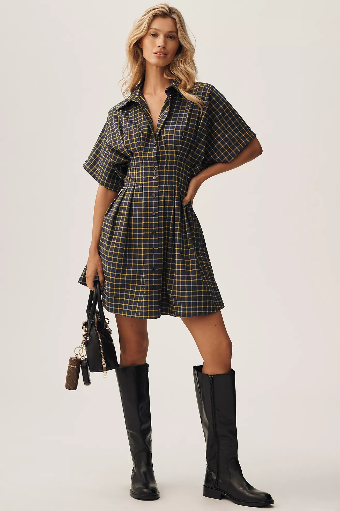 The Tobie Mini Shirt Dress by Exquise | Anthropologie (US)