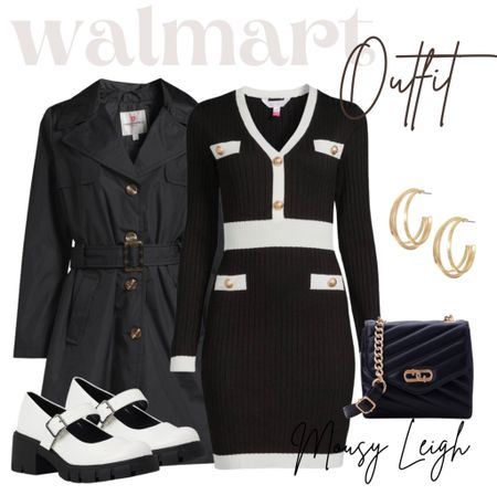 Walmart style!! Sweater dress. trench coat, earrings, crossbody bag, and loafers. 

walmart, walmart finds, walmart find, walmart fall, found it at walmart, walmart style, walmart fashion, walmart outfit, walmart look, outfit, ootd, inpso, bag, tote, backpack, belt bag, shoulder bag, hand bag, tote bag, oversized bag, mini bag, workwear, work, outfit, workwear outfit, workwear style, workwear fashion, workwear inspo, work outfit, work style, fall, fall style, fall outfit, fall outfit idea, fall outfit inspo, fall outfit inspiration, fall look, fall fashions fall tops, fall shirts, flannel, hooded flannel, crew sweaters, sweaters, long sleeves, pullovers, tiered dress, flutter sleeve dress, dress, casual dress, fitted dress, styled dress, fall dress, utility dress, slip dress, 

#LTKshoecrush #LTKSeasonal #LTKitbag