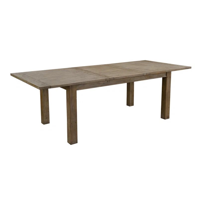 Toulon Butterfly Leaf Pine Solid Wood Dining Table | Wayfair North America