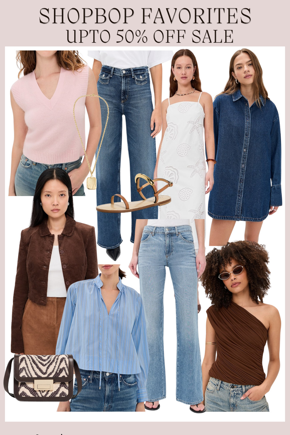 The Shopbop Sale just dropped and the savings are too good to miss! 🎉 I’ve rounded up my absolute favorite finds that are currently up to 50% off. From chic staples to statement pieces, now is the time to upgrade your wardrobe.#ShopbopSale #LTKunder100 #LTKunder50 #LTKstyletip #SpringFashion #SummerWardrobe #SaleFinds #DesignerOnSale #StyleInspo #ClosetEssentials 

 #LTKootd #LTKSeasonal #LTKSaleAlert