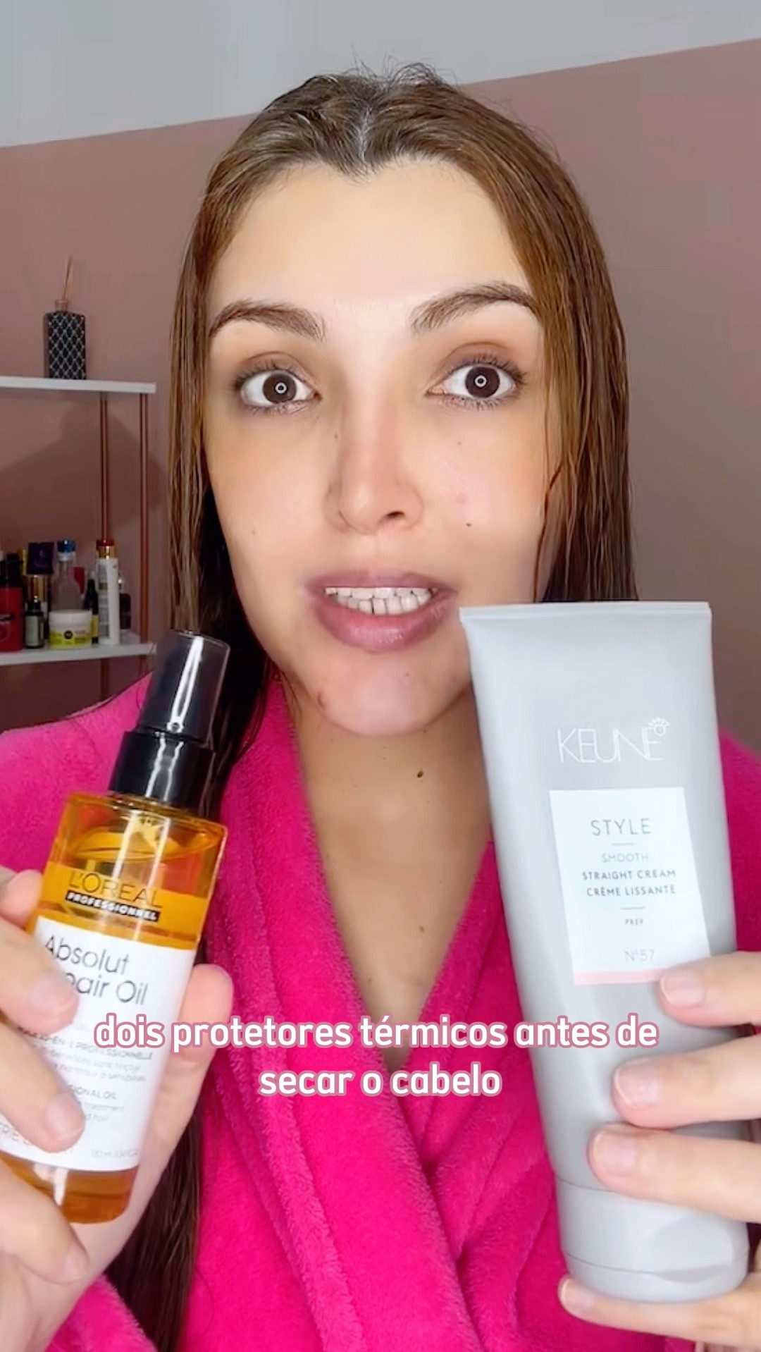 Dica especial que vai deixar seu cabelo extremamente macio, sedoso, com brilho e zero frizz: proteção térmica dupla!

#dicasdecabelo #cuidadoscomocabelo 

#LTKbeauty #LTKbrasil