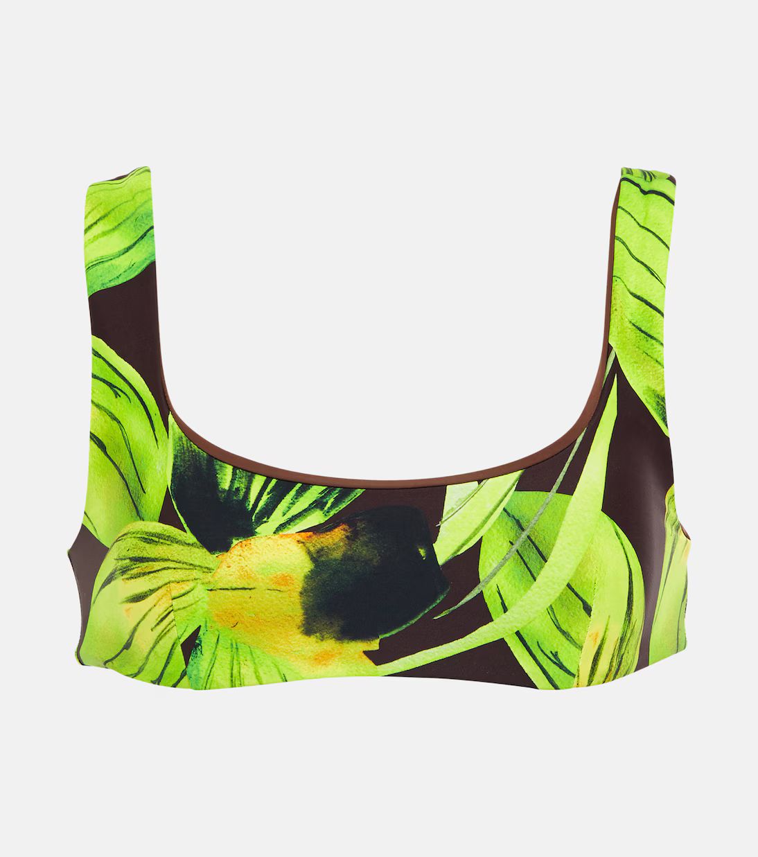 Scoop printed bikini top | Mytheresa (US/CA)