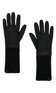 UGG Luxe Glove in Black from Revolve.com | Revolve Clothing (Global)