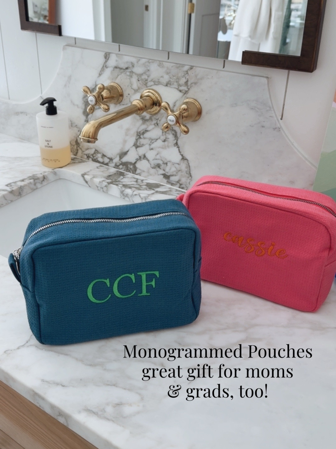 Loving lately | monogrammed pouches 

#LTKOver40 #LTKootd #LTKSeasonal