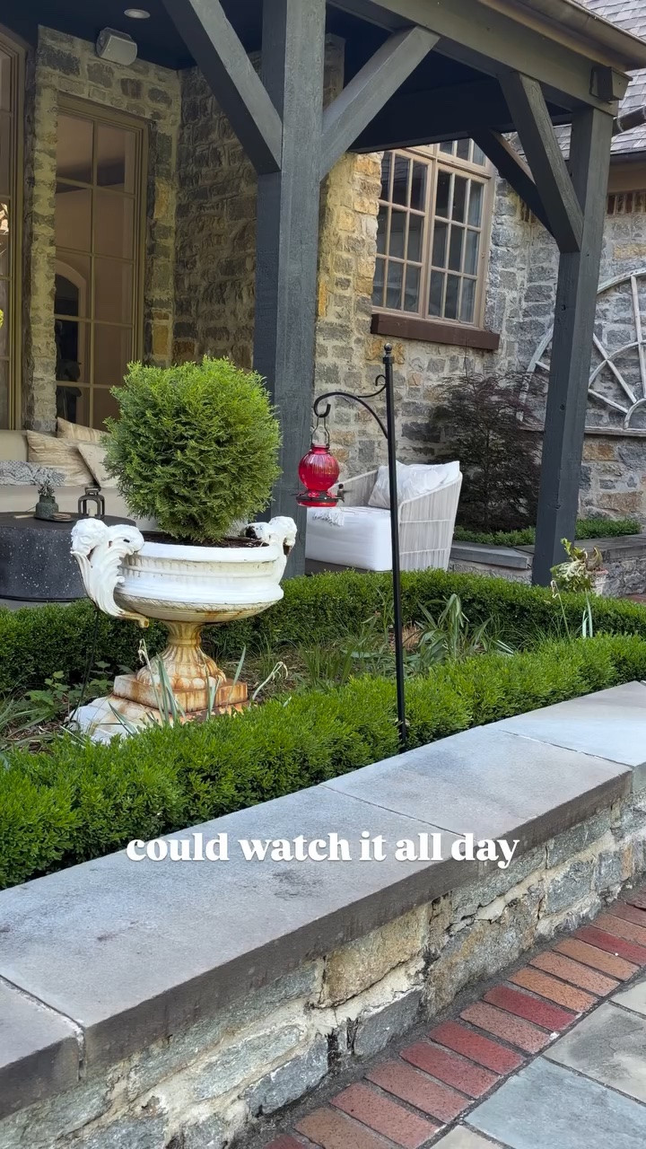 could watch it all day. glass hummingbird feeder!

#LTKMothersDay #LTKHome #LTKSaleAlert
