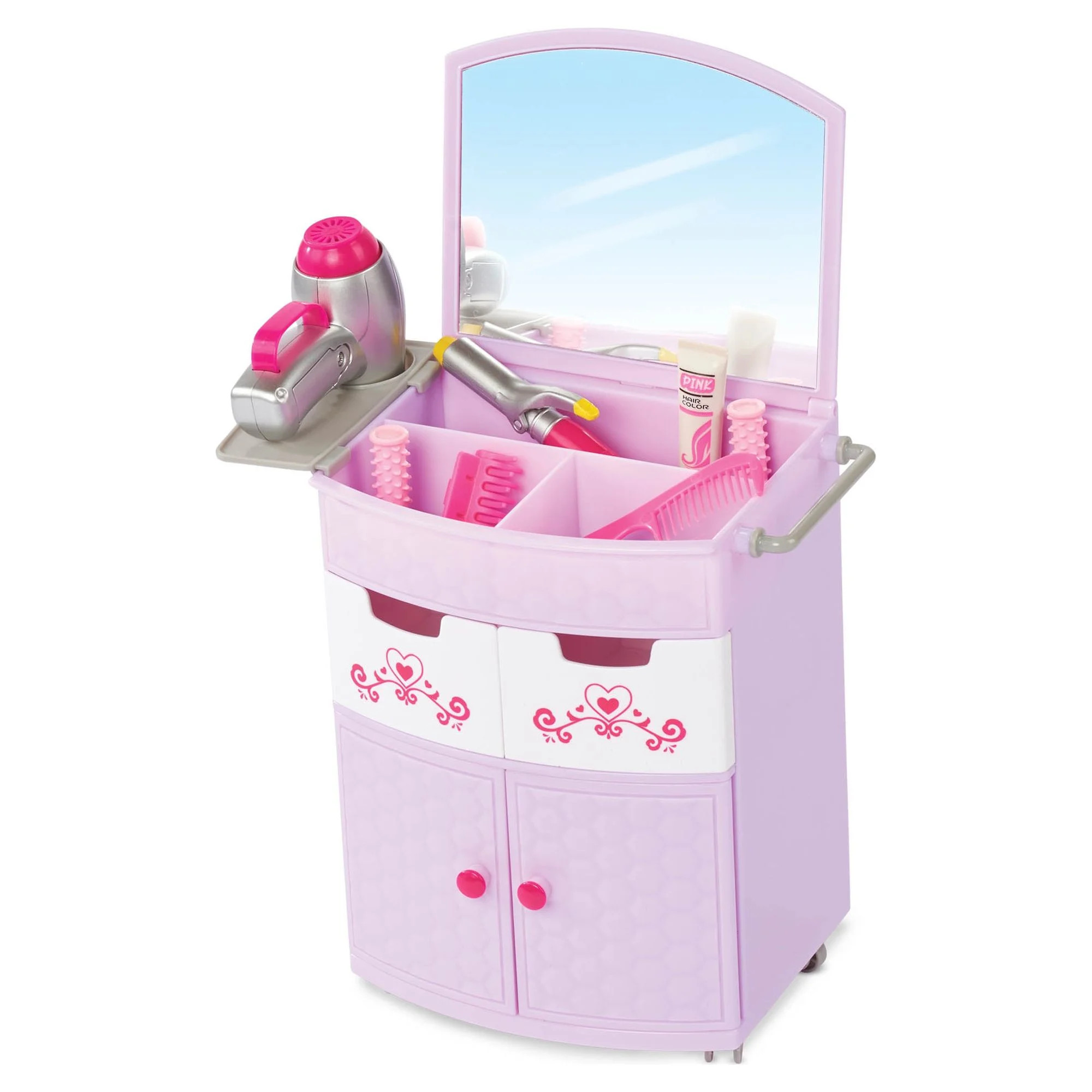 My Life As Hair Salon Play Set for 18 inch Dolls, Lavender - Walmart.com | Walmart (US)