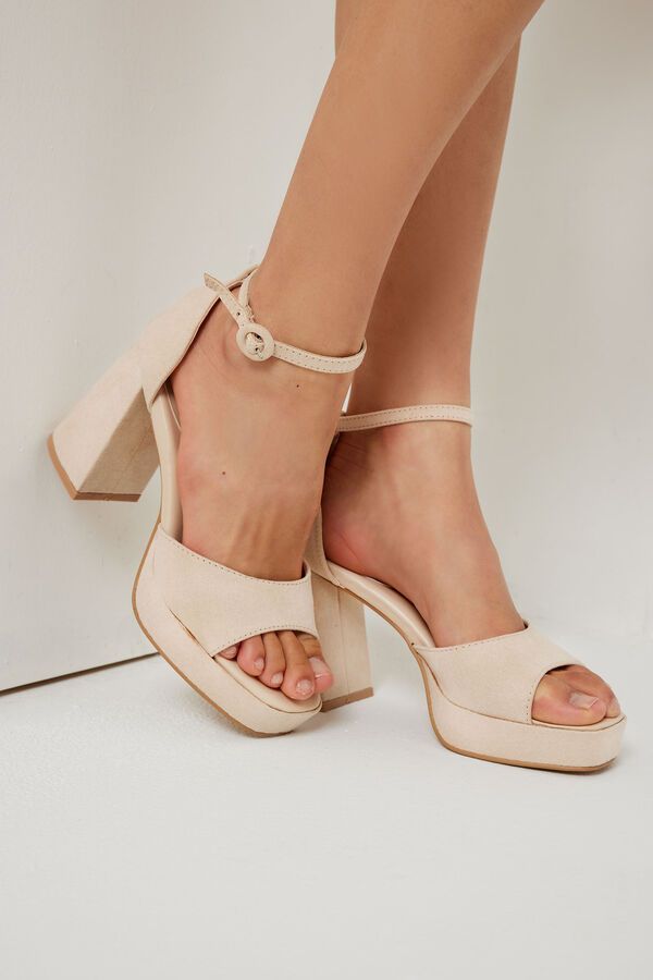 Bloc Heel Platform Sandals | Ardene