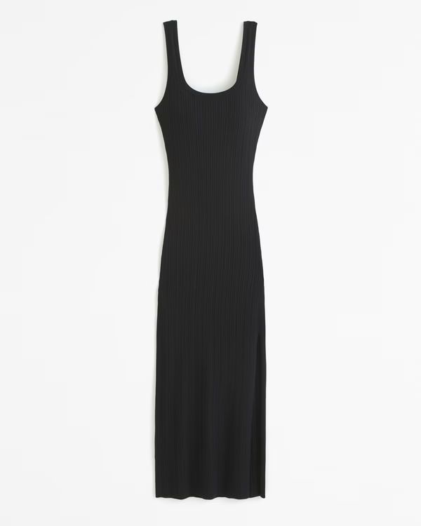 Ribbed Midi Sweater Dress | Abercrombie & Fitch (US)
