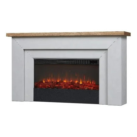 Real Flame VividFlame Landscape 67.25” x 37.5” 5100 BTU Electric Indoor Fireplace | Walmart (US)