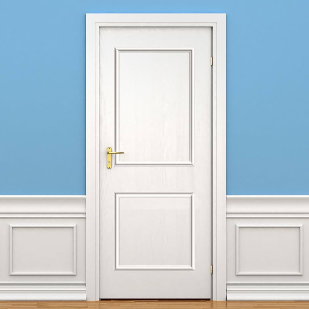 10 Pcs Peel and Stick Door Moulding Trim Kit Premade Wall Moulding Panels Flexible Self Adhesive ... | Amazon (US)