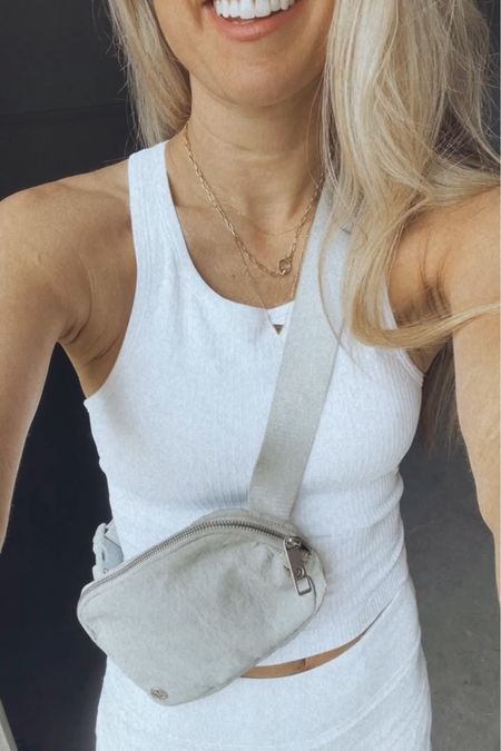 Love the texture on this lululemon White tank size 6

#LTKfit #LTKunder100