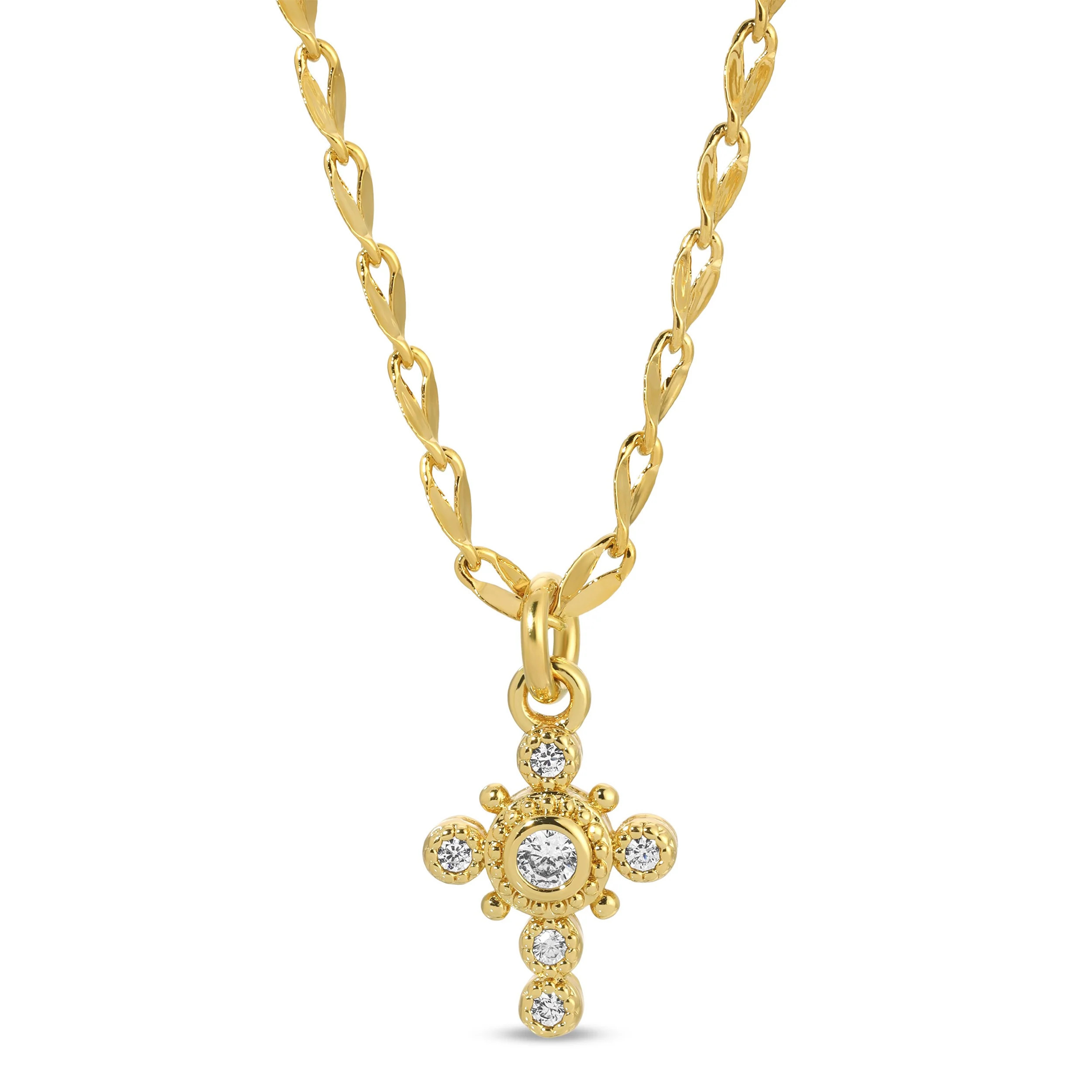 Vintage Cross Necklace | Meghan Bo Designs