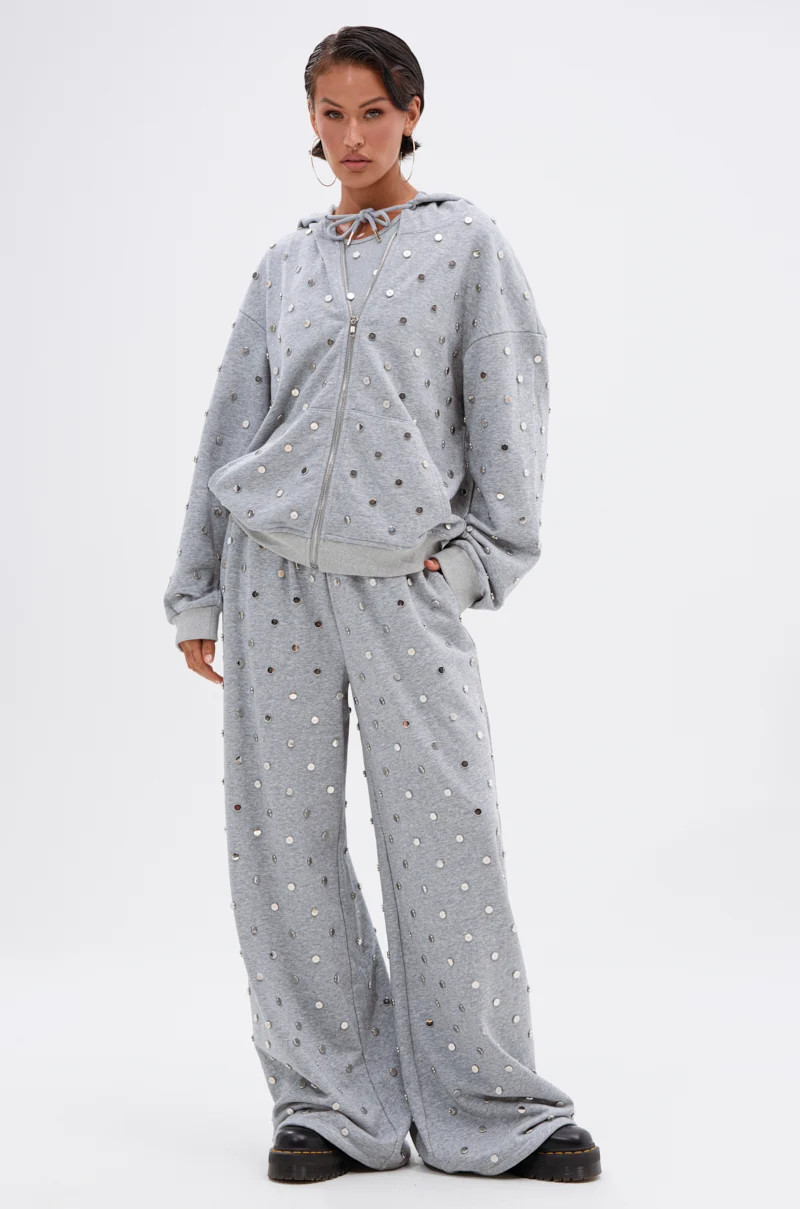 POPPING OFF WIDE LEG JOGGER | AKIRA