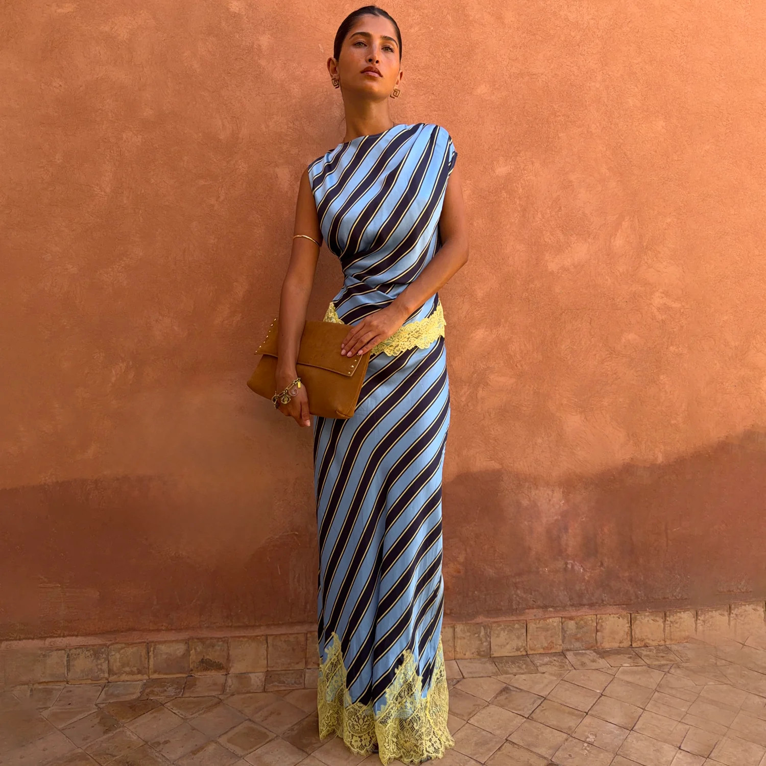 Stripe Maeva Skirt | Never Fully Dressed US