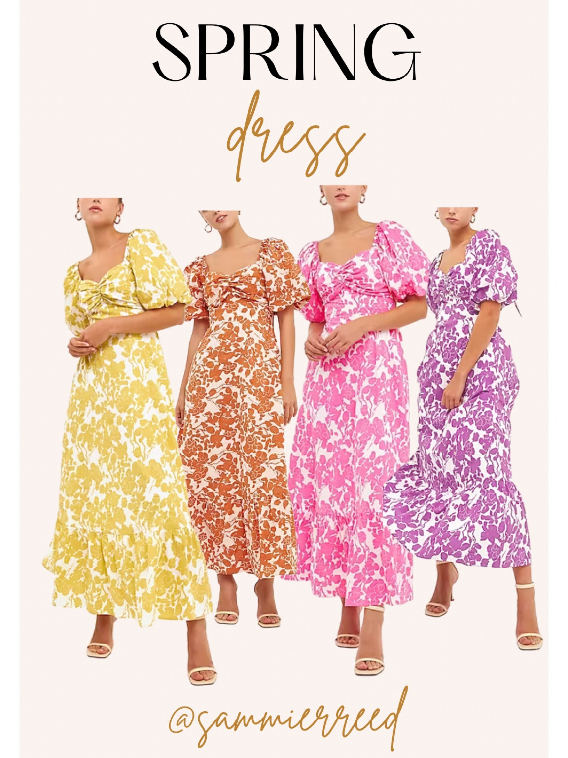 Prettiest print for spring 🌸🌸🌸
.
.
#dress #maxi #easter #easterdress #midi #spring #springdress #women #fashion #floral 

#LTKfamily #LTKbump #LTKSeasonal