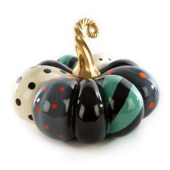 Patchwork Spice Pumpkin - Small | MacKenzie-Childs