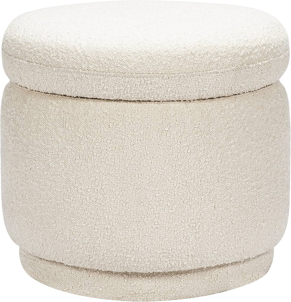 Babyletto Enoki Storage Ottoman in Ivory Boucle, Greenguard Gold and CertiPUR-US Certified | Amazon (US)