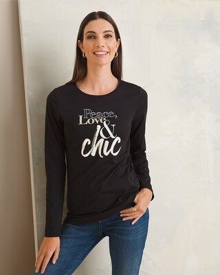 Peace, Love and Chic Tee | Chico's