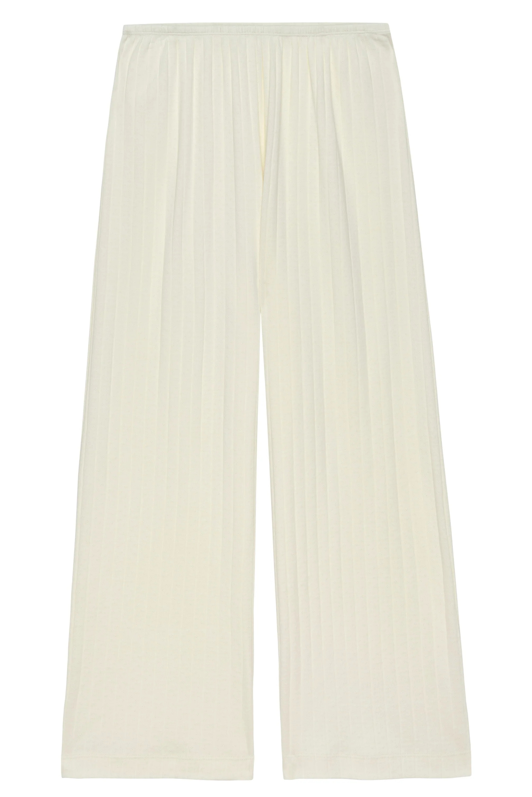 The Pointelle Simple Crop Pant | DONNI.