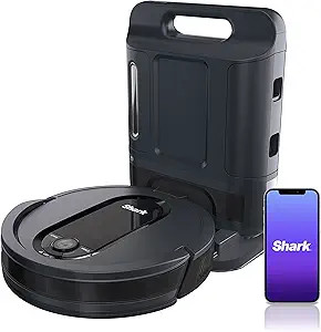 Shark AV1010AE IQ Robot Vacuum with XL Self-Empty Base, Bagless, 45-Day Capacity, Advanced Naviga... | Amazon (US)