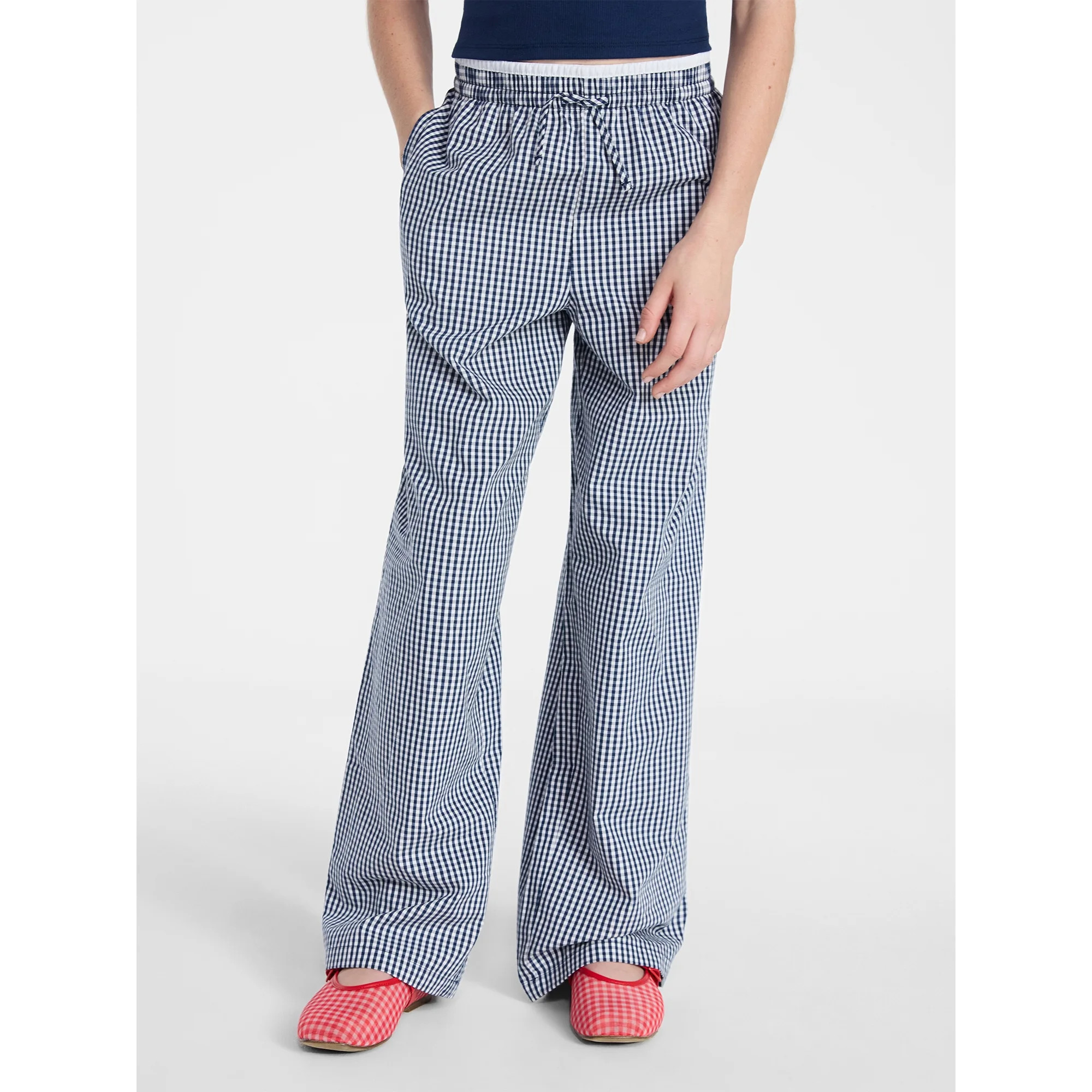 Weekend Academy Girls Cotton Boxer Pants, Sizes 4-18 | Walmart (US)