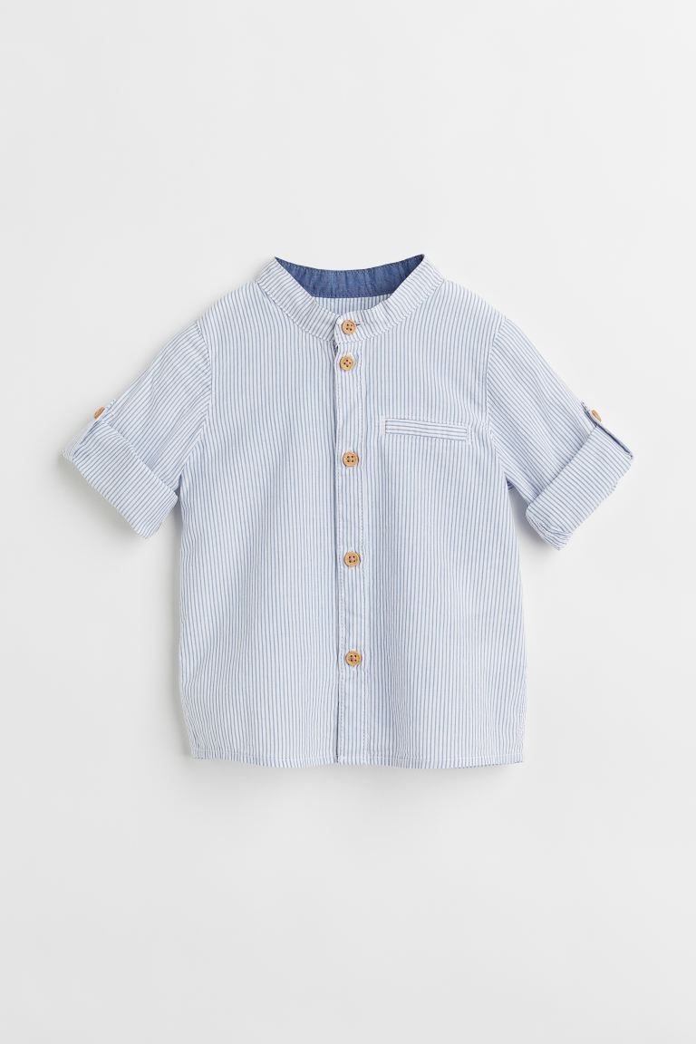 Band-collar Shirt | H&M (US)