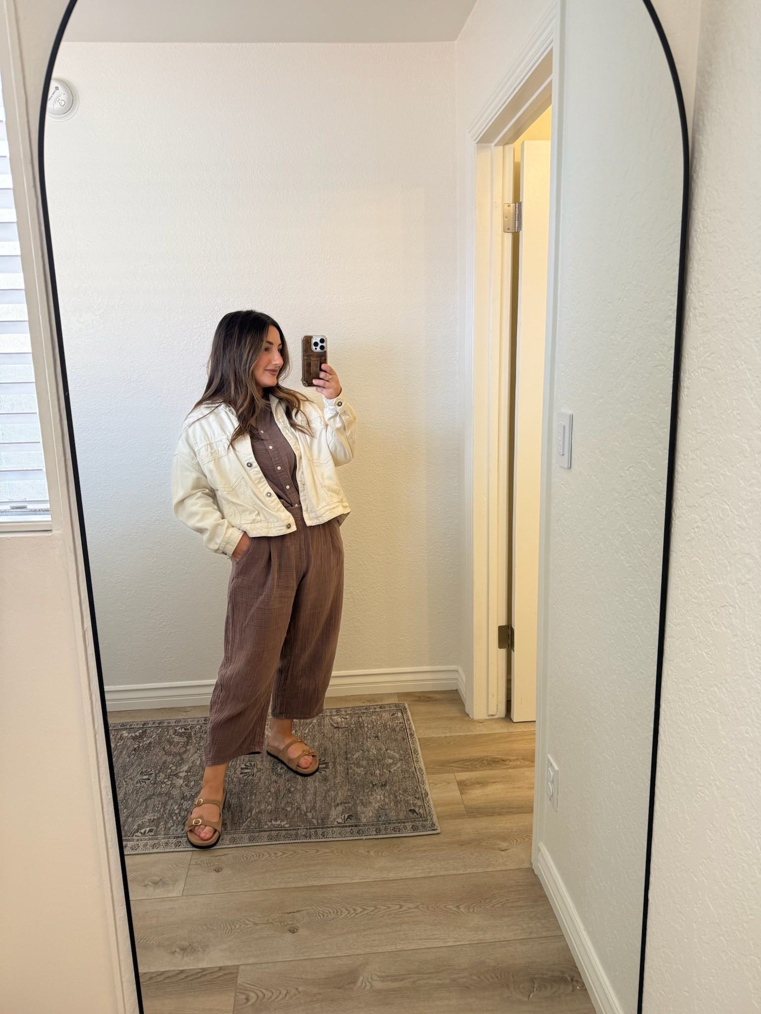 Petite OOTD! 

jacket size xs
Top size small petite
Pants size small petite 

5'0" 140lbs

#LTKStyleTip #LTKPetite #LTKFindsUnder50