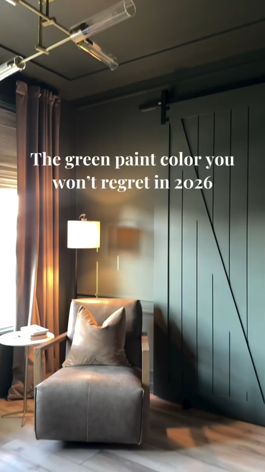 This is Pewter Green (SW 6208).
It changes with the light, but never feels trendy or loud.
I still love it — and that says a lot.
Timeless > Trendy