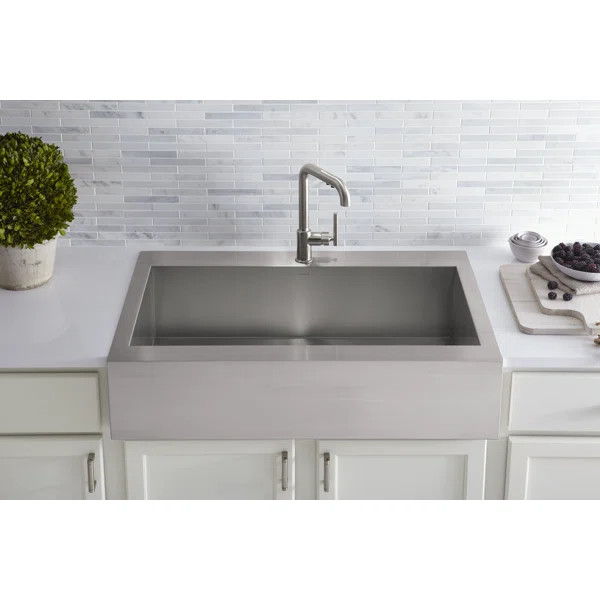 Vault 35.75" L x 24.31" W Farmhouse Kitchen Sink | Wayfair North America