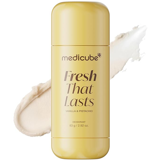 medicube Kojic Acid & Turmeric Aluminum-Free Deodorant | Vanilla & Pistachio Perfumed Stick, All-... | Amazon (US)