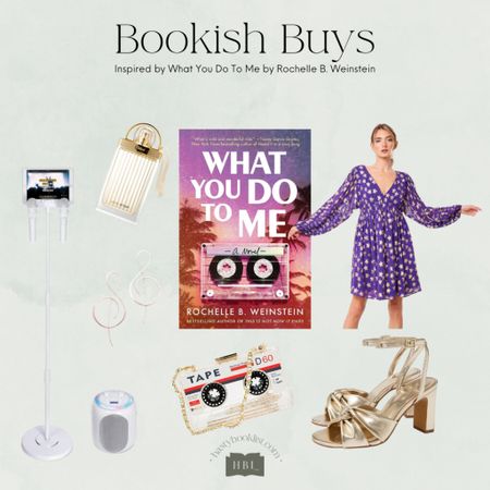 Bookish Buys inspired by What You Do To Me by Rochelle B. Weinstein

#LTKshoecrush #LTKparties #LTKbeauty