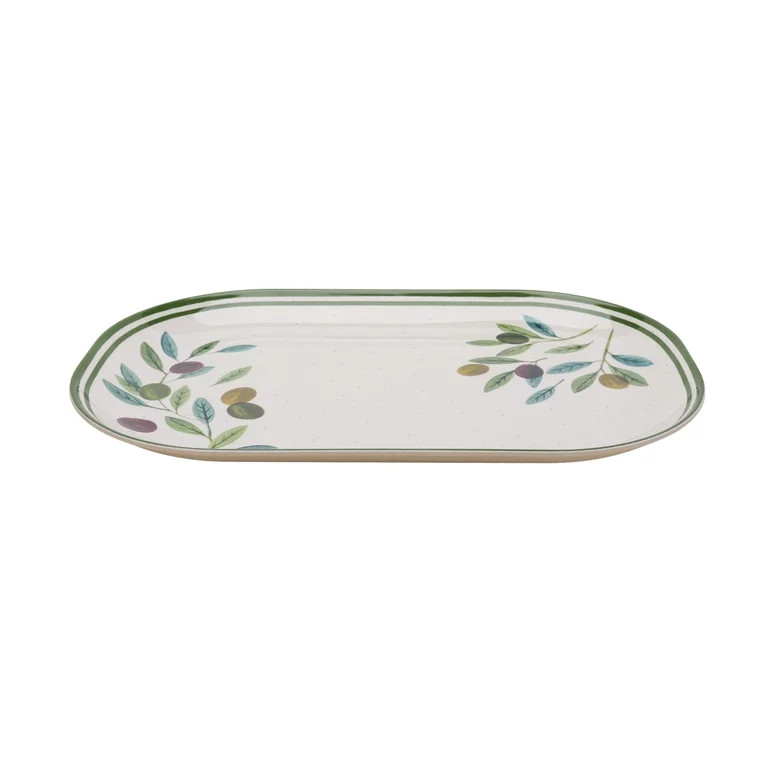 Better Homes and Gardens Bamboo Melamine Olive Serve Tray | Walmart (US)