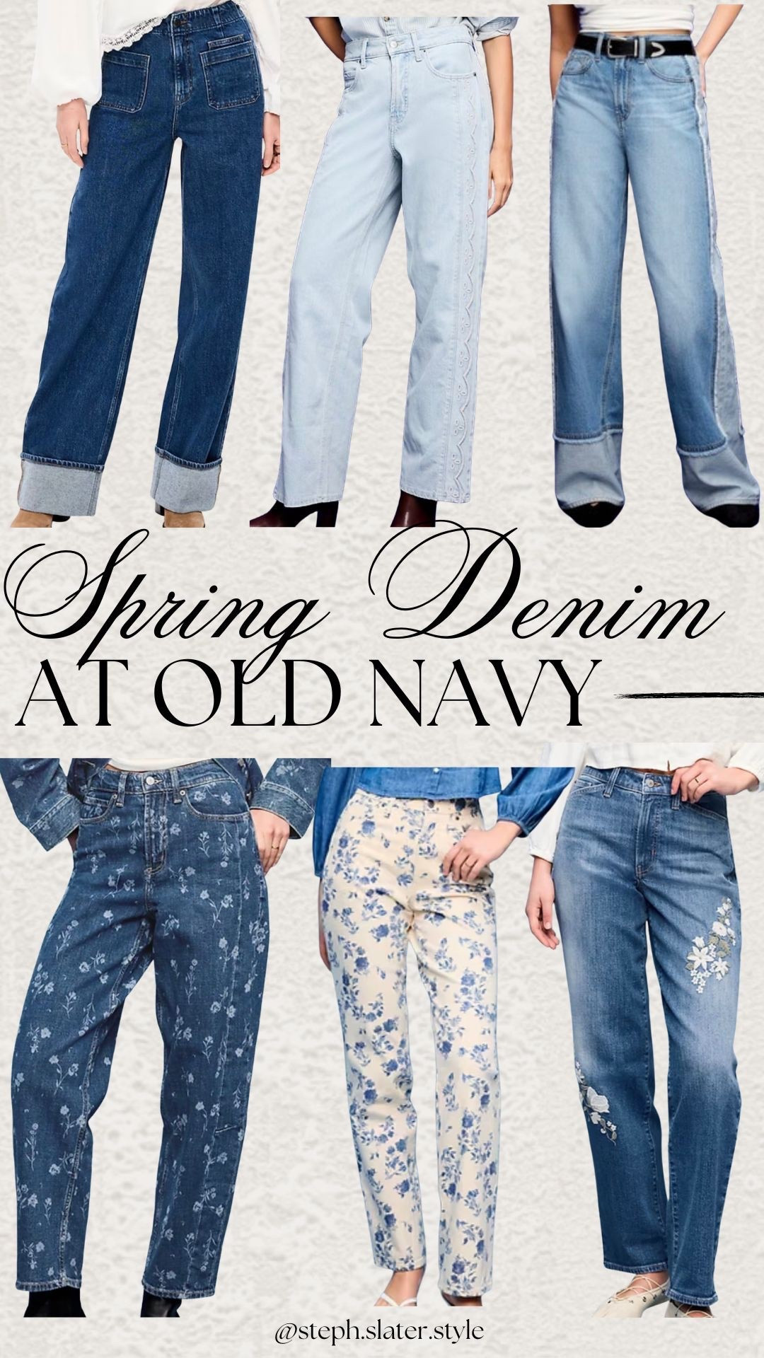 New spring denim from Old Navy  

#LTKOver40 #LTKSaleAlert #LTKSeasonal