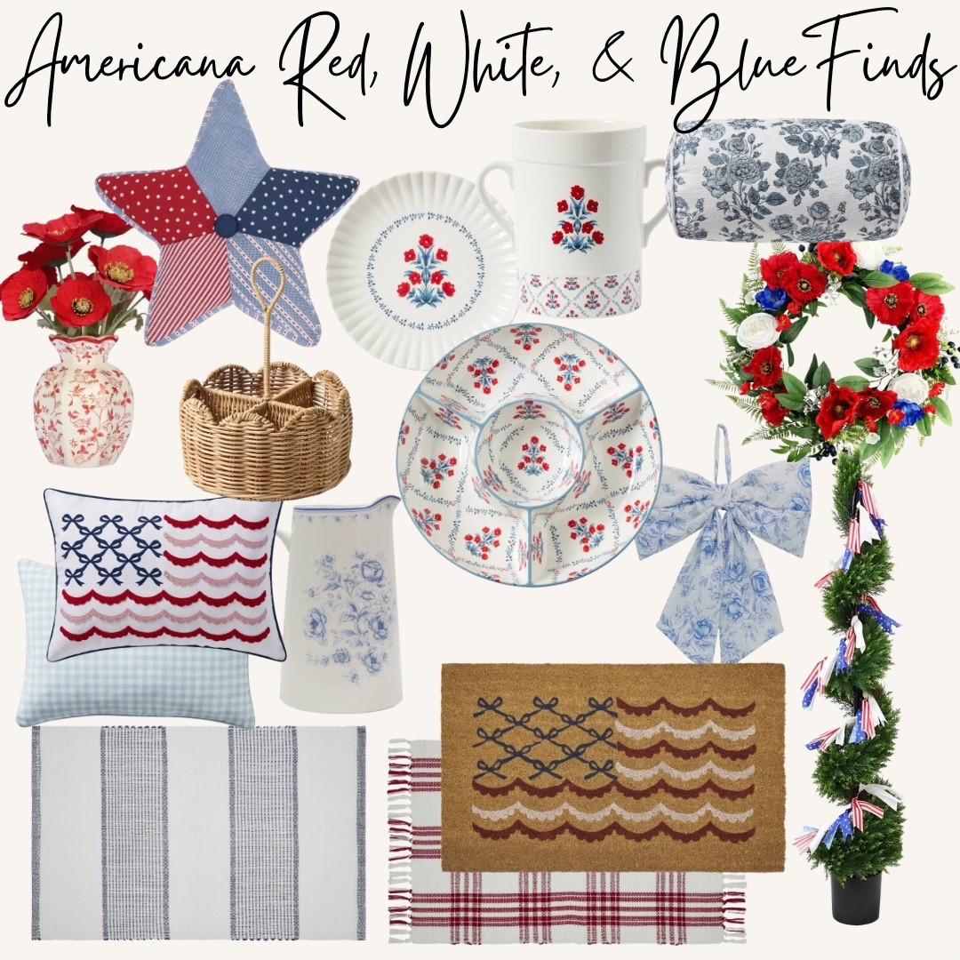 Americana Finds, Fourth of July, Memorial Day, Patriotic 💙❤️💙

#LTKdayinmylife #LTKSeasonal #LTKHome