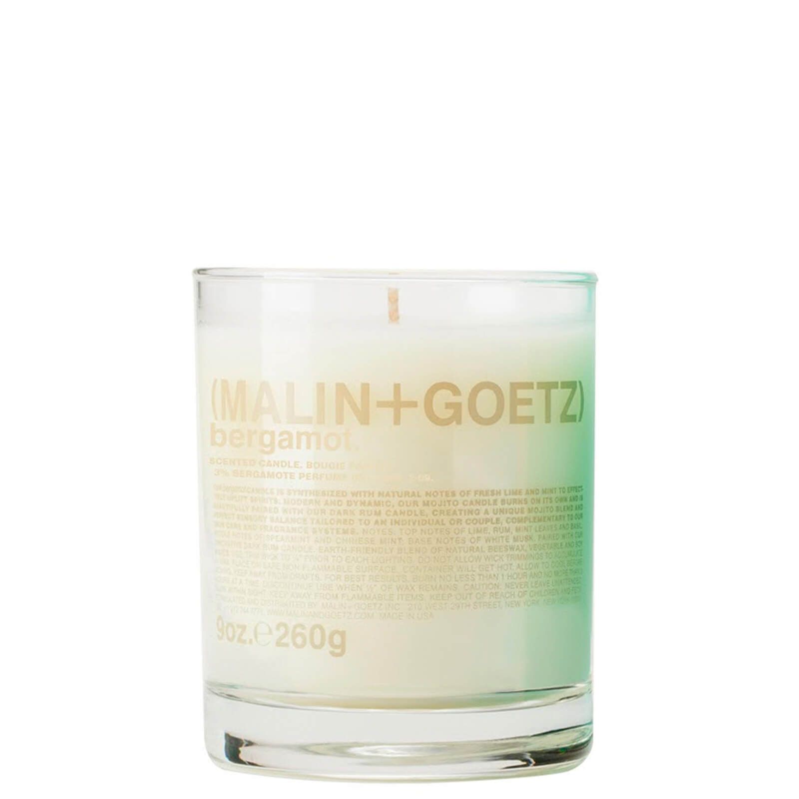 MALIN + GOETZ Bergamot Candle | Cult Beauty (Global)
