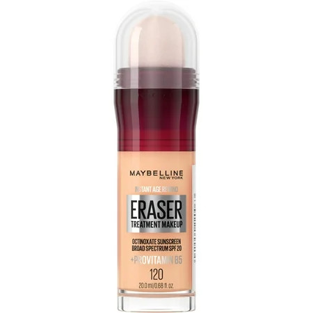 Maybelline Instant Age Rewind Eraser Treatment Makeup, SPF 18, Creamy Ivory, 0.68 fl oz | Walmart (US)