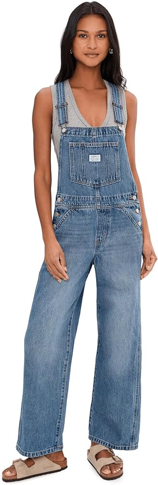 Levi's Women's Full Length Baggy Overall | Amazon (US)